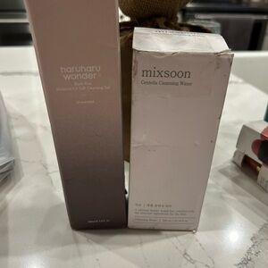 Koreans Black Rice Cleansing Gel - Cream- and Koreans Centella cleansing water